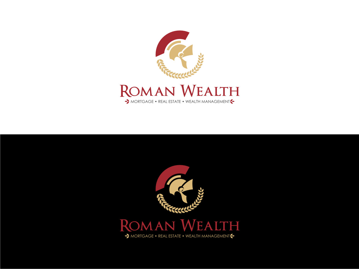 Logo Design by Atvento Graphics for Roman Wealth | Design #4096953