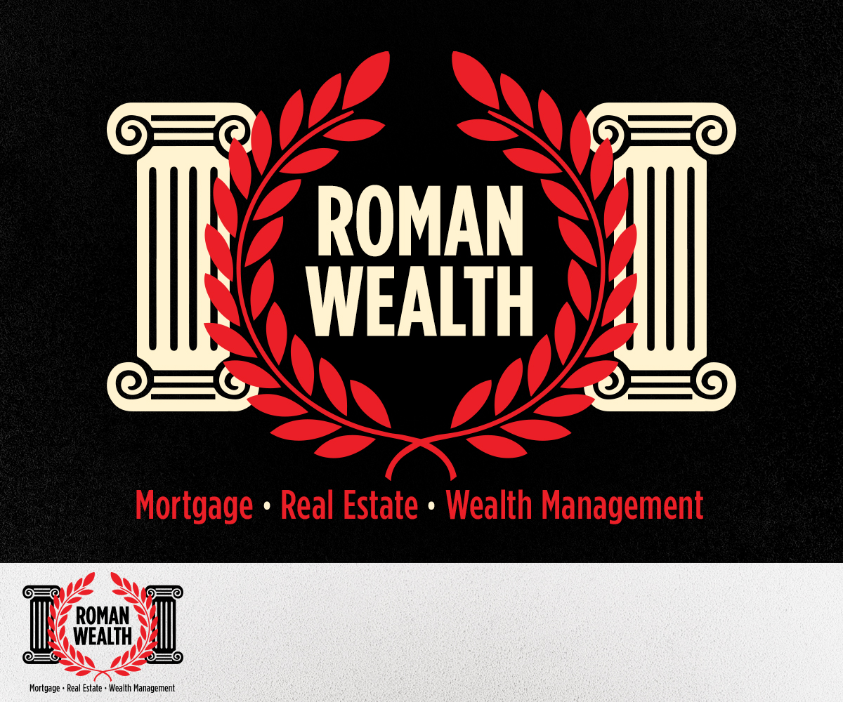 Logo Design by EIP Graphics for Roman Wealth | Design #4013536