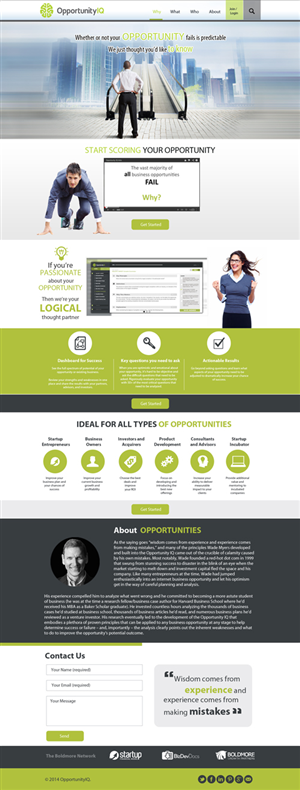 Landing Page Design by uk for Boldmore Growth Partners | Design: #4034885