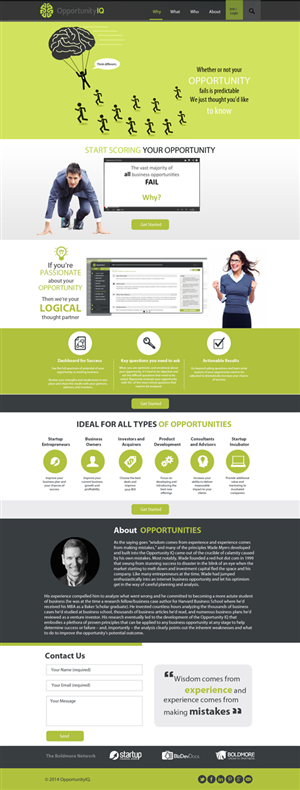 Design de Page d'Accueil par uk pour Boldmore Growth Partners | Design #4035056