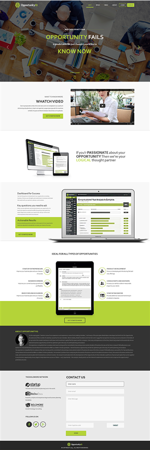 Landing Page Design by ThemeDesk Technology