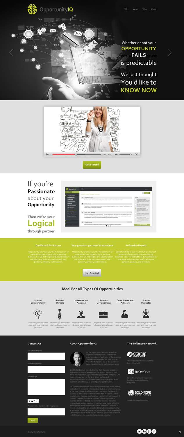 Landing Page Design by pb for Boldmore Growth Partners | Design #4014122
