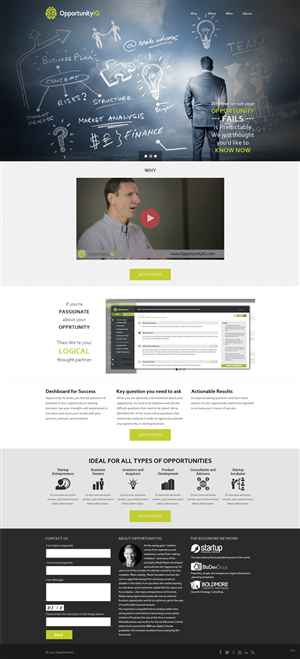 Landing Page Design by pb for Boldmore Growth Partners | Design: #4014146