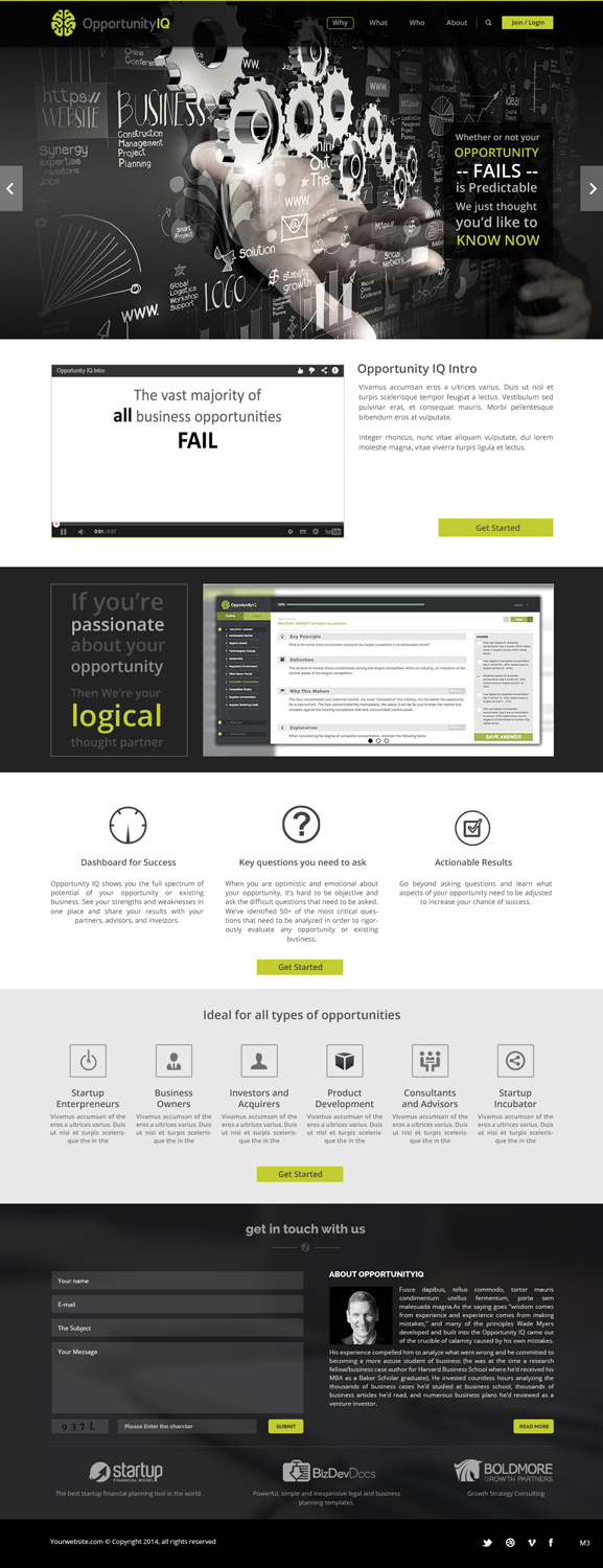 Landing Page Design by pb for Boldmore Growth Partners | Design #4014158
