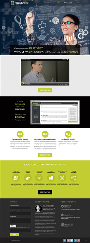 Landing Page Design by pb for Boldmore Growth Partners | Design: #4014198