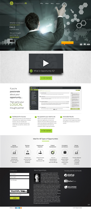 Landing Page Design by pb for Boldmore Growth Partners | Design: #4014206