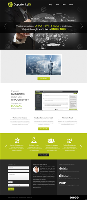 Landing Page Design by pb for Boldmore Growth Partners | Design: #4014209