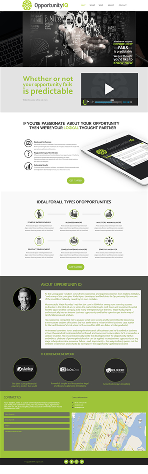 Landing Page Design by schk