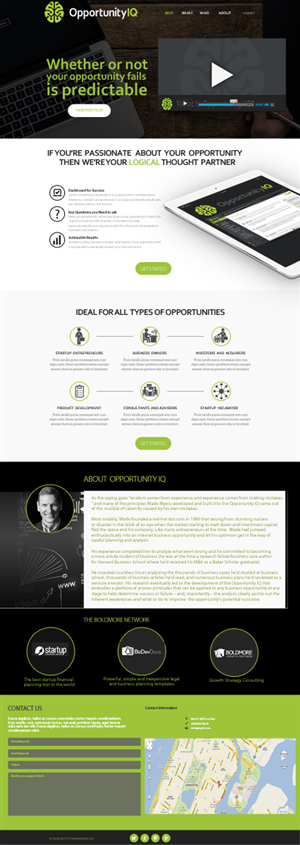Landing Page Design by schk for Boldmore Growth Partners | Design: #4024188