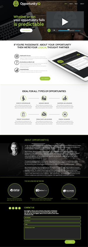 Design de Page d'Accueil par schk pour Boldmore Growth Partners | Design #4034488