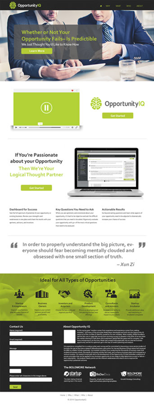 Landing Page Design by RML360 for Boldmore Growth Partners | Design: #4013119