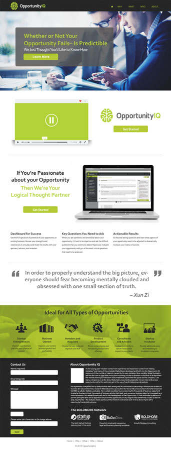 Landing Page Design by RML360 for Boldmore Growth Partners | Design #4013120