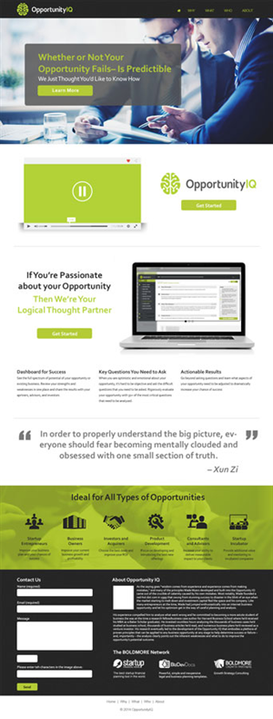 Landing Page Design by RML360 for Boldmore Growth Partners | Design: #4013120