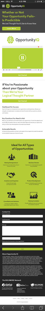 Landing Page Design by RML360 for Boldmore Growth Partners | Design: #4013129