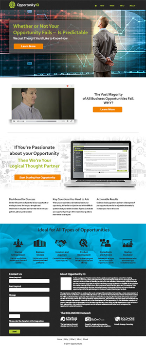 Landing Page Design by RML360 for Boldmore Growth Partners | Design: #4043844
