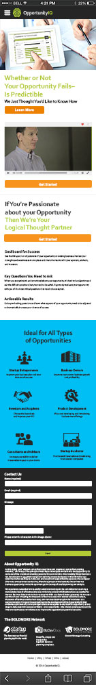 Landing Page Design by RML360 for Boldmore Growth Partners | Design: #4043870