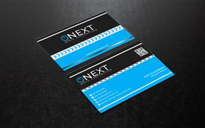 Business Card Design by AwsomeD for ONEXT Media Corporation | Design: #4008834