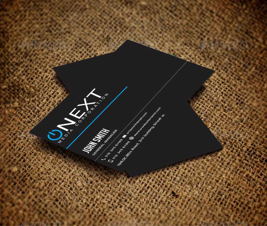 Business Card Design by AwsomeD for ONEXT Media Corporation | Design #4008844