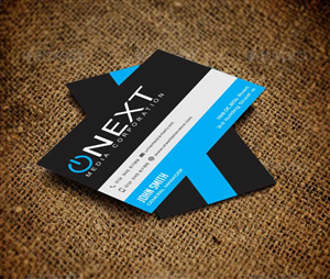 Business Card Design by AwsomeD for ONEXT Media Corporation | Design #4008850