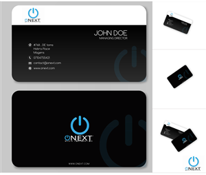 Business Card Design by Design7 for ONEXT Media Corporation | Design #4016469