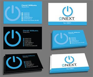 Business Card Design by kousik for ONEXT Media Corporation | Design: #4010854