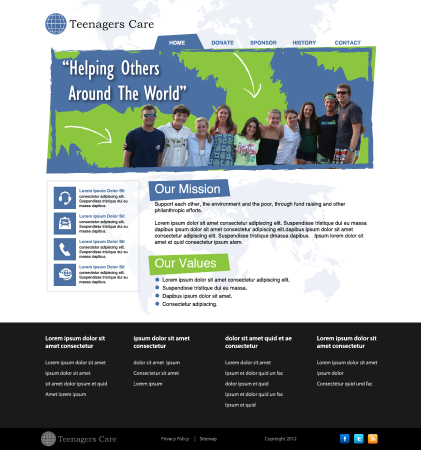 Web Design par wolf pour ce projet | Design #1119711