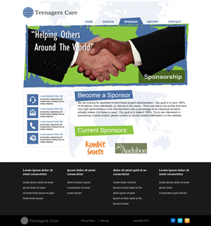 Web Design by wolf for this project | Design: #1174445