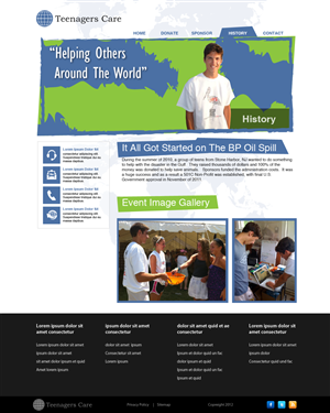 Web Design by wolf for this project | Design: #1174446