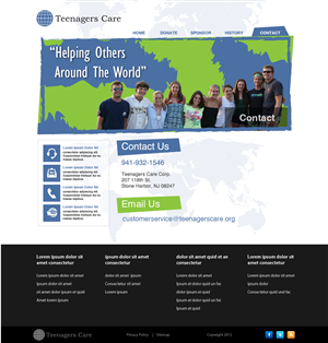 Web Design by wolf for this project | Design: #1174447