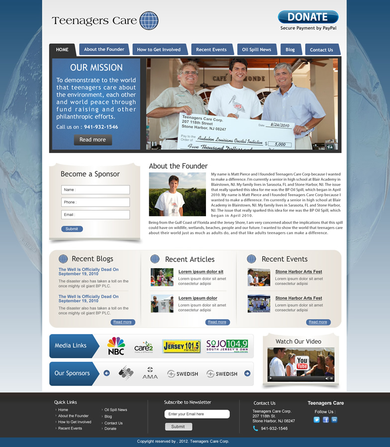 Web Design by Sbss for this project | Design #1102080