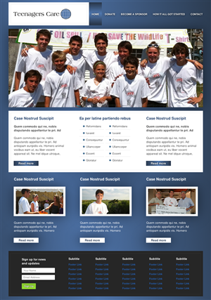 Web-Design von Relativiteit für dieses Projekt | Design: #1096573