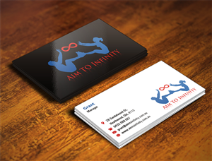 Visitenkarten-Design von INDIAN_Ashok für Aim TO Infinity | Design: #4007709
