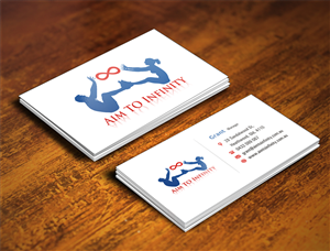 Visitenkarten-Design von INDIAN_Ashok für Aim TO Infinity | Design: #4007711