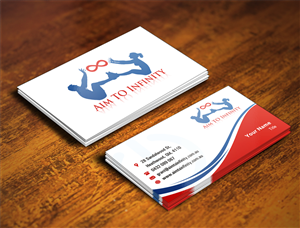 Visitenkarten-Design von INDIAN_Ashok für Aim TO Infinity | Design: #4007714