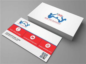Business Card Design by AwsomeD for Aim TO Infinity | Design: #4008499