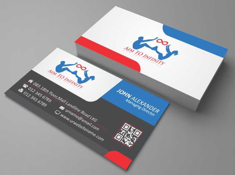Business Card Design by AwsomeD for Aim TO Infinity | Design #4008500