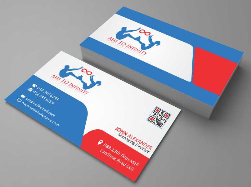Visitenkarten-Design von AwsomeD für Aim TO Infinity | Design #4008501