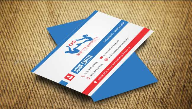 Business Card Design by AwsomeD for Aim TO Infinity | Design #4008508