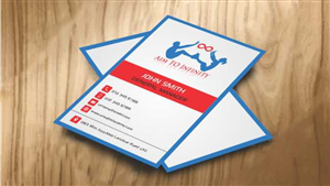 Visitenkarten-Design von AwsomeD für Aim TO Infinity | Design: #4008512