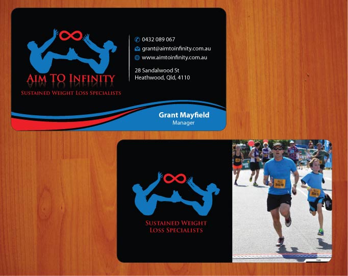 Design de Carte de Visite par Sbss pour Aim TO Infinity | Design #4038889