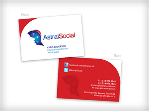 Business Card Design by ABGraphicDesign for Astral Ventures Inc. | Design: #1101937