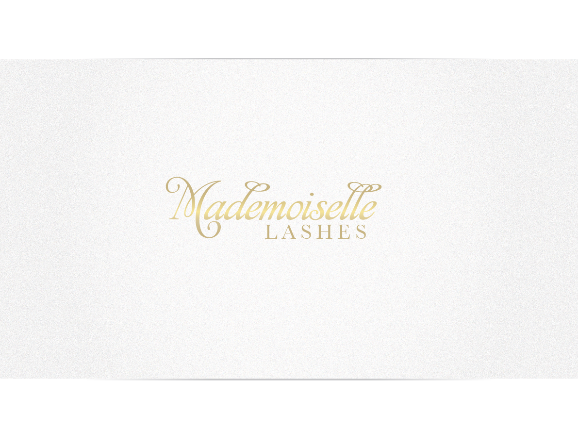 Logo Design by Cherry Pop Design for Mademoiselle Lashes | Design #4011383
