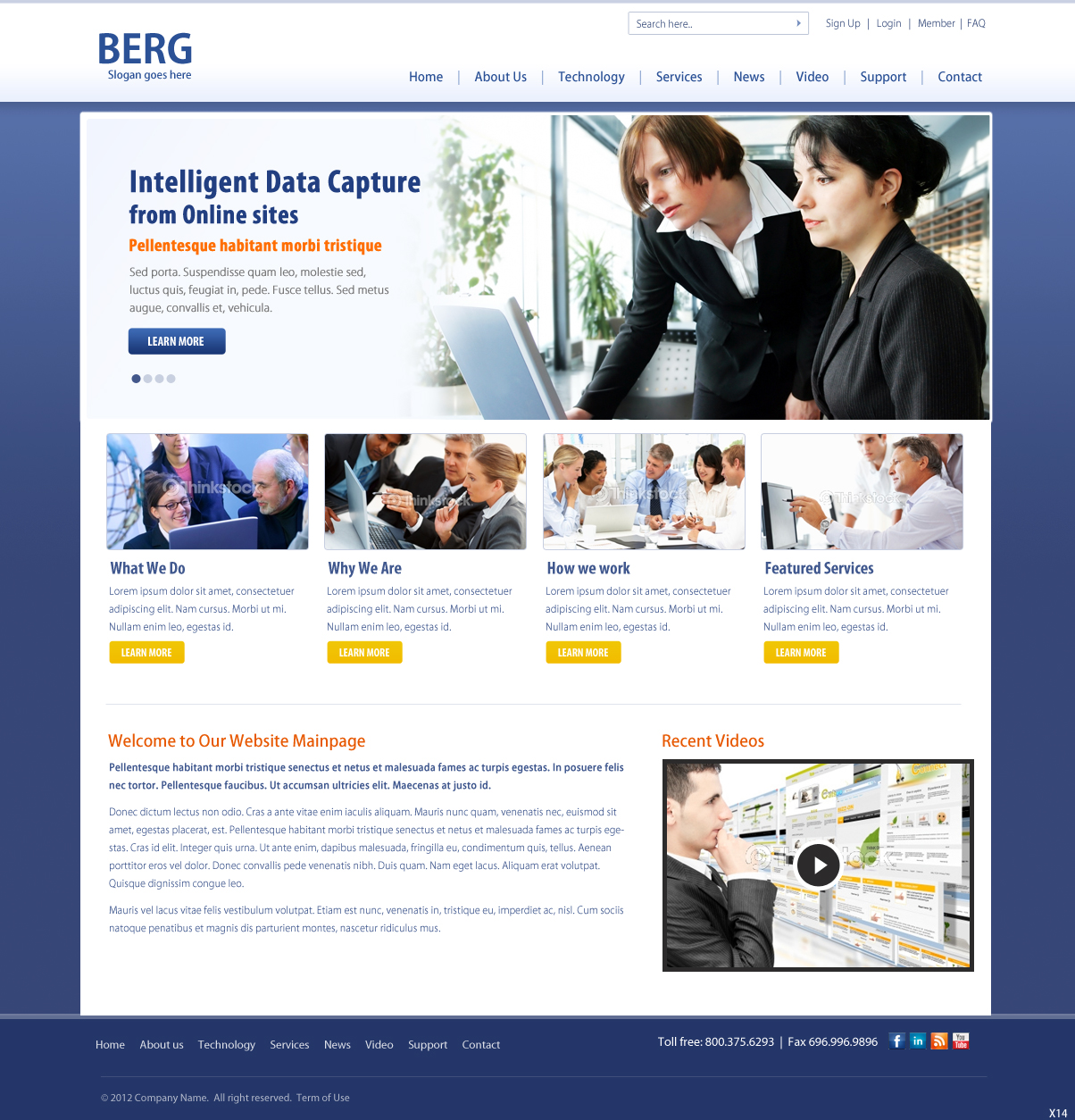 Web Design by pb for this project | Design #1326382