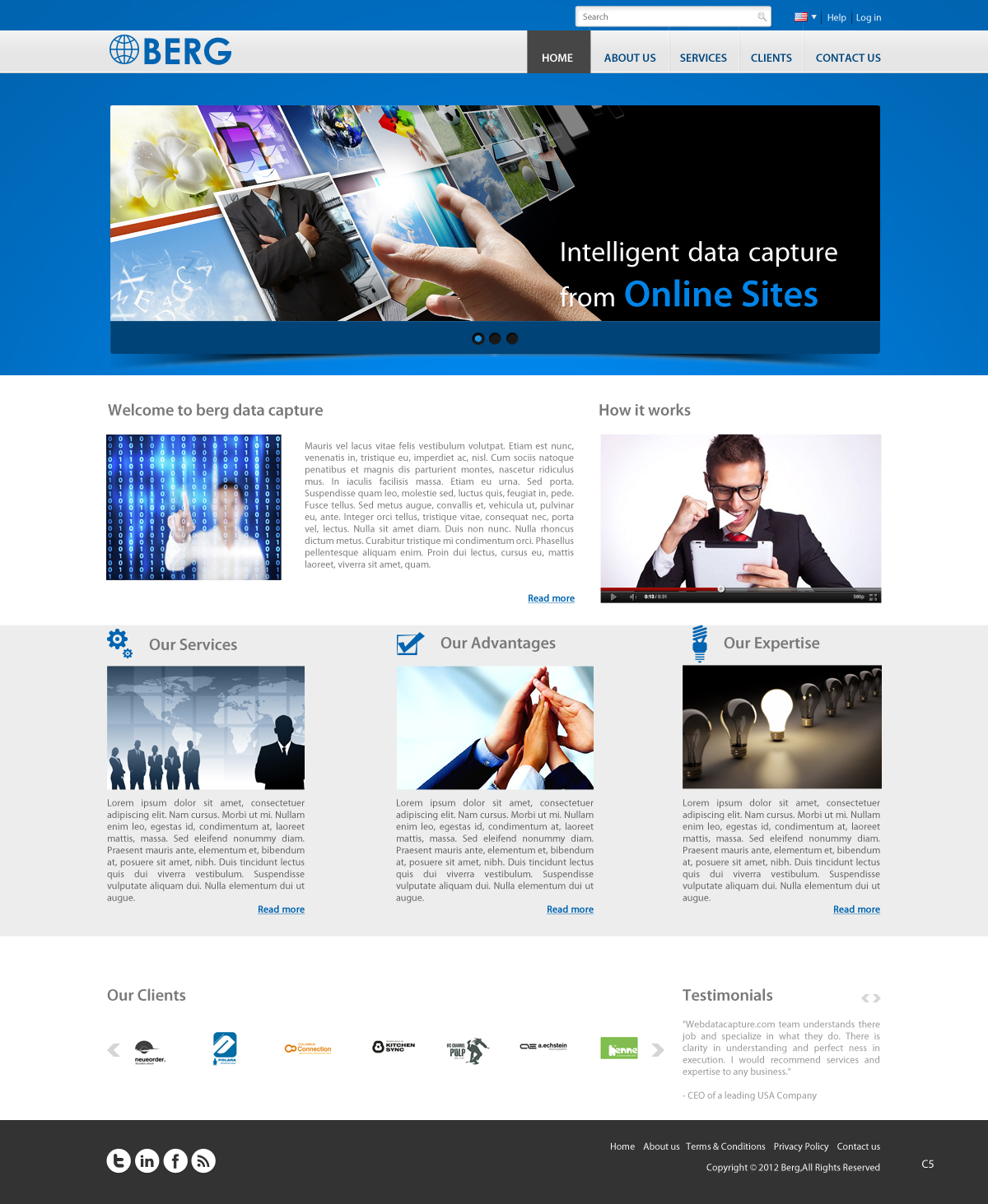 Web Design by pb for this project | Design #1329021