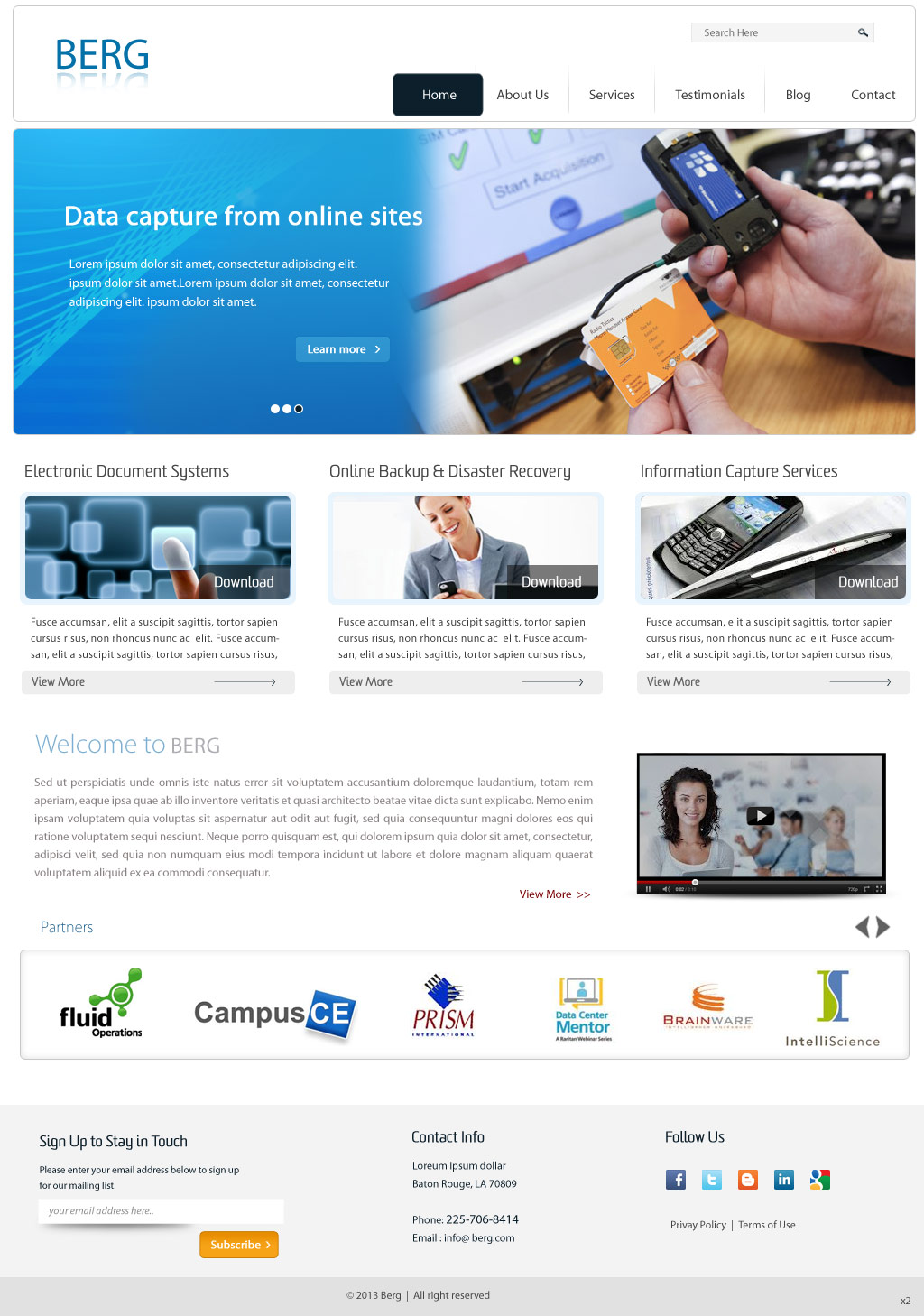 Web Design by pb for this project | Design #1332369
