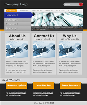 Web Design by Zohair Shah