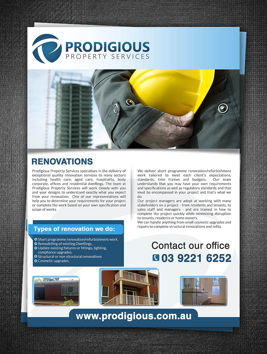 Diseño de Brochure por ESolz Technologies para este proyecto | Diseño #4061005