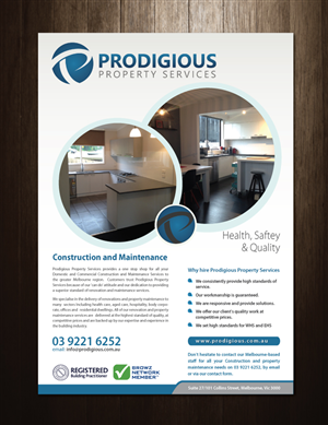 Brochure Design by meet007 for this project | Design: #4028814