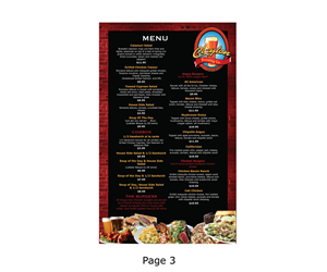 Menu Design by Kignite for Clayton Brewing Co | Design: #1112255