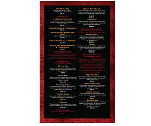 Menu Design by Kignite for Clayton Brewing Co | Design: #1112403